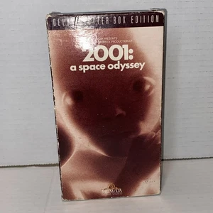2001 A Space Odyssey Rare Baby Cover Deluxe Letterbox Edition VHS - Picture 1 of 19