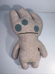 UGLY DOLL TABLETT PLÜSCHTIER STOFFTIER 13 ZOLL 2003 GRAU BLAUE AUGEN GRAU SPIELZEUG PUPPE DOLL - Bild 1 von 3