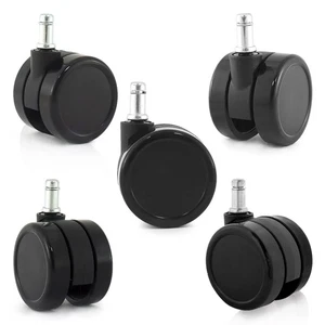 Enjoy Caster | 2.5 Inch Office Chair Casters for Herman Miller Aeron Steelcas... - Picture 1 of 6