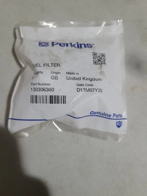 130306360 正品 Perkins 预燃油过滤器 102.04 102.05 103.06 103.07 103.09 — 第 1/2 张图片