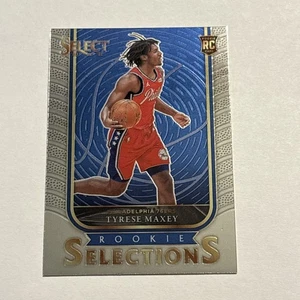 Tyrese Maxey 2020-21 Select Rookie Selections Insert Rookie #7 76ers - Picture 1 of 2