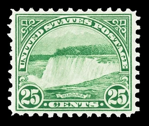 Scott 699 1931 25c Niagara Rotary Press Issue Mint F-VF OG LH Cat $8 - Picture 1 of 1
