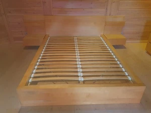 Ikea Malm Bettgestell 140x200cm mit Lattenrost zum Verschenken - Bild 1 von 5