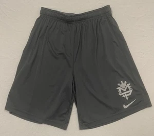RARO Nike Dri-Fit Manny Pacquiao Pac-Man grigio pantaloncini da allenamento boxe uomo taglia L - Foto 1 di 11