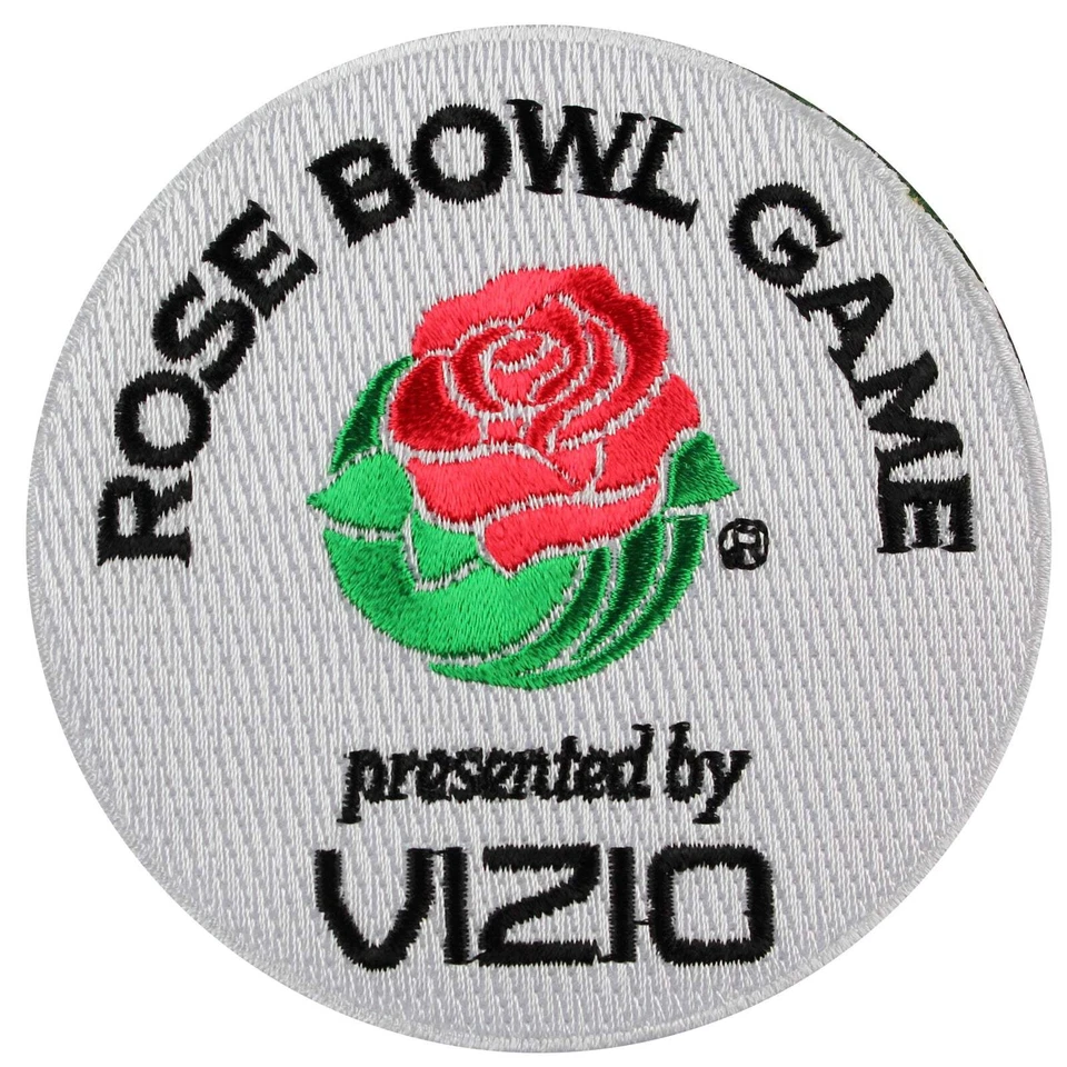 2012 Rose Bowl Game VIZIO Wisconsin Badgers VS Oregon Ducks Jersey Patch - Image 1 of 1