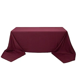 6 pcs 90x156" PREMIUM Polyester RECTANGULAR Tablecloths High Quality Home Linens - Picture 1 of 100