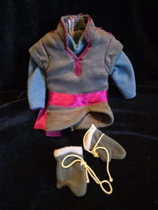 Disney Store Frozen Kristoff 12" klassisches Puppenoberteil/Mantel & Fäustlinge Zubehör - Bild 1 von 4
