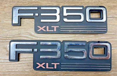 Комплект оригинальных значков с эмблемой крыла грузовика 1992-1996 Ford F350 F-350 XLT - Изображение 1 из 2