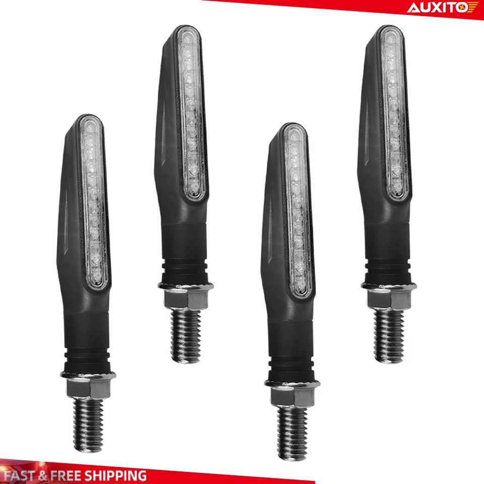 适用于铃木 DRZ400sm LED 信号 DRZ400s 摩托车转弯闪光灯 美国灯 琥珀色 — 第 1/4 张图片