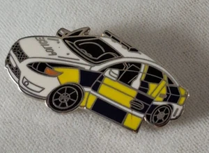 Police Car Doors Open Collectors Enamel Badge - Foto 1 di 2