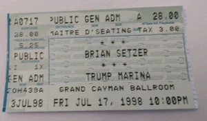 Boleto de concierto de Brian Setzer - Imagen 1 de 2