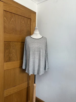Wrap London Linen 3/4 Sleeve Top Colour Khaki Size 22 - Image 1 of 4