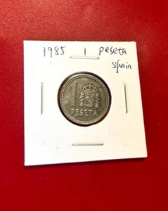 1985 1 PESETA SPAIN COIN - NICE WORLD COIN - Picture 1 of 2
