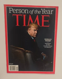 DONALD TRUMP 2016 TIME MAGAZINE PERSON OF THE YEAR MAGA- MINT CONDITION - Picture 1 of 1