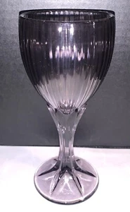 Vintage Fostoria Monet Amethyst Purple Wine Water Glass Goblet - Picture 1 of 12
