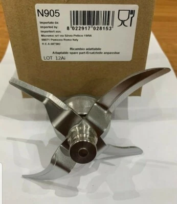 MICROMIC LAME BIMBY TM5 GRUPPO LAMA ADATTABILI CERTIFICATO ALIMENTARE INOX 304 QUALIT