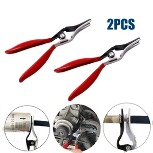 2PC Angled Auto Fuel Vacuum Hose Remover Separator Pliers Line Tube Pipe Tool - Bild 1 von 12