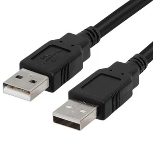 Cavo da USB a USB 6 piedi tipo A USB maschio a maschio cavo stampante disco rigido modem - Foto 1 di 4