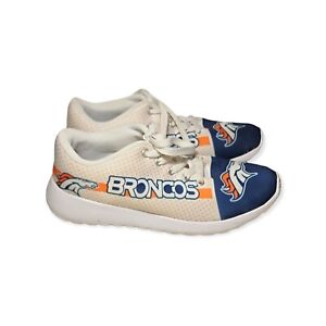 Denver Broncos Women's Lightweight Shoes Sneakers Size 7 NFL Football