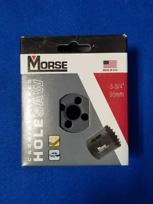 Morse MHST60 Carbide Tip Hole Saw 3-3/4”   95MM - Image 1 of 4