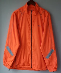 Asics Herren Windbreaker Jacke Full-Zip hohe Sichtbarkeit reflektierend Gr. Large - Bild 1 von 14