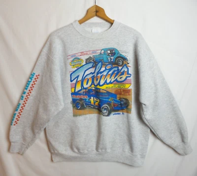 Vintage 1991 Tobias Speed Equipment Lebanon, PA XL Crewneck Sweater Gray - Image 1 of 4