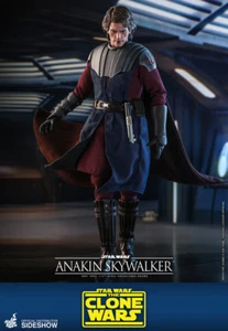 Anakin Skywalker - The Clone Wars Exclusive TMS019 Star Wars Hot Toys Sideshow - Picture 1 of 6