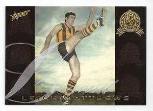 1996 Select Hall of Fame Legend (LGD7) Leigh MATTHEWS Hawthorn # - Picture 1 of 1