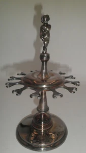 Simpson Hall Miller spooner spoon spreader holder Grecian figure - Picture 1 of 5