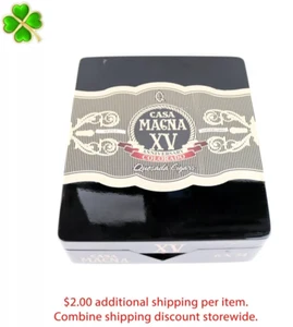 Caja de cigarros de madera vacía Casa Magna XV 6 x 54 8,25" x 7" x 2,25" - Imagen 1 de 12
