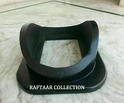 Black Wooden Base Stand 18 Inch Full Size U.S Navy Mark V Diving Helmet Base - Image 1 of 4