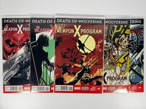 Death of Wolverine: The Weapon X Program #1-5 conjunto completo Marvel Comics 2014 casi nuevo - Imagen 1 de 6