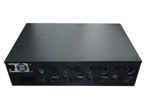 Crypto Mining Rig Frame Server Chassis with 65mm Spacing 8GPU Slots 2500W - Picture 1 of 4