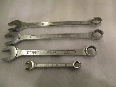 3 llaves combinadas vintage SEARS 1 " 15/16" 7/8" bien usadas Foto 1 de 4