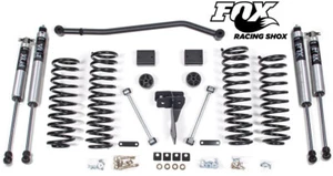 ZONE OFFROAD 4" LIFT KIT WITH FOX SHOCKS FOR 2007-2018 WRANGLER JK 4 DOOR 4WD - Picture 1 of 8