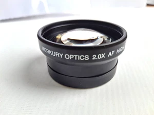 Merkury Optics 52 mm 2,0 x teleobiettivo per fotocamera digitale/video DSLR (rifB) - Foto 1 di 3