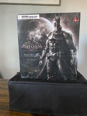 SQUARE ENIX PLAY ARTS KAI BATMAN ARKHAM KNIGHT NO.1 ORIGINAL AUTHENTIC JAPAN - Image 1 of 3