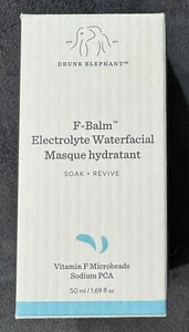DRUNK ELEPHANT F-BALM ELECTROLYTE WATERFACIAL MASQUE HYDRATANT 50ML NEW IN BOX - Picture 1 of 1