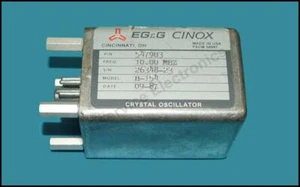 Oscilador de Cristal EG&G OCXO 10,00 MHz Modelo H-154 PN 547903 Zócalo Octal - Imagen 1 de 1