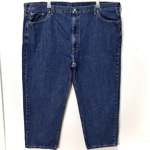 Levis 550 Men's Jeans 50x30 Relaxed Fit Tapered Leg Blue Denim Western - Picture 1 of 9