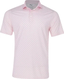 Puma Puma X AP Mattr Checkered White Glow/Pale Pink Shirt Men - Picture 1 of 10