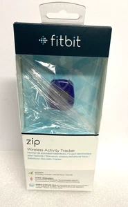 FITBIT Zip Wireless Activity Tracker Sweat Rain Splash Proof FB301M Blue Sealed! - Picture 1 of 6