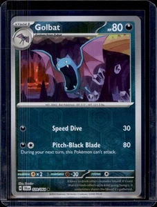 Golbat SV: Pokémon fábula cubierta #028/064 holograma inverso común casi nuevo+ - Imagen 1 de 2