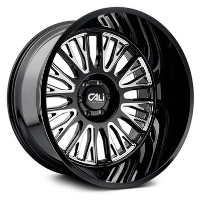 Cali Offroad 9116 VERTEX Wheel 24x14 (-76, 6x139.7, 106) Black Single Rim Foto 1 de 4