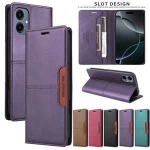 For Samsung A16 A26 A56 A36 A55 Shockproof Leather Card Wallet Case Stand Cover - Picture 1 of 17