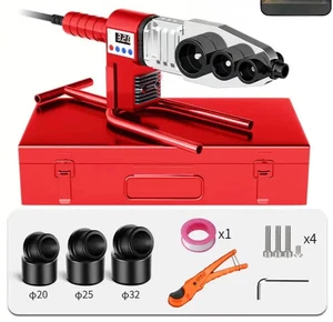 Máquina de soldadura de tubos de fusión en caliente con control de temperatura digital Hot Melt PPR - Imagen 1 de 21