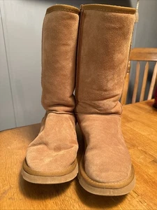 Botas altas naturales clásicas originales Australia UGG desde 1974 para mujer talla 8 - Imagen 1 de 10
