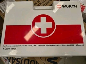 Valigetta Pronto Soccorso Cassetta Allegato 1 - WURTH cod. 089952030 - Foto 1 di 10