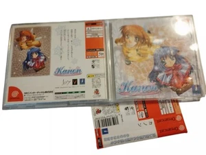 Kanon Sega Dreamcast COMPLET Jeux Import Japonais + spincard - Picture 1 of 1