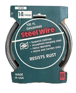 Elco 14 Gauge Galvanized Steel Wire - Picture 1 of 3